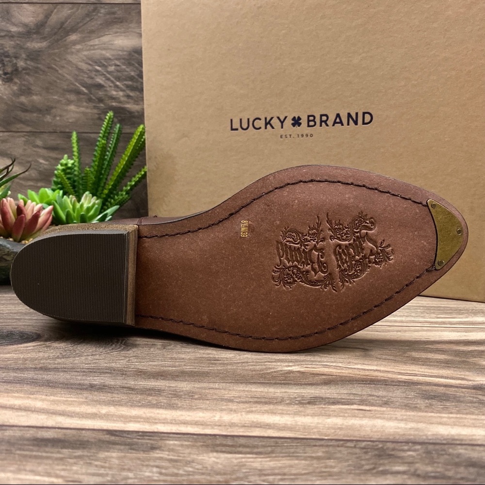 ⛔️ SOLD ⛔️ 
NIB Lucky Brand Chantelx Western Cowboy Boots 8.5M - Picture 9 of 12